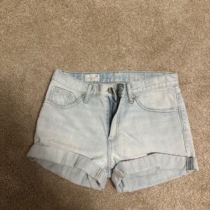 Gap shorts. Light denim.
